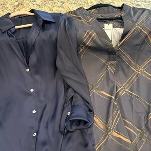 Zara and Banana Repulbic dress or work shirts